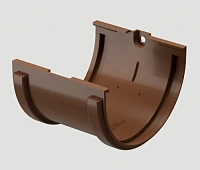 Docke Standart Соединитель желоба, Светло-коричневый (RAL 8017)