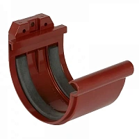 Nicoll (LG25) Муфта желоба на уплотнителях 125 мм, Красный