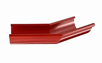 Угол желоба наружный AQUASYSTEM покрытие PURAL, красно-коричневый RR 29 135 град. D 125/90 мм