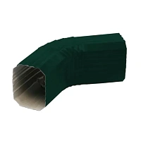 Колено трубы гофрированное Vortex 127/102 мм RAL 6005 - зеленый мох