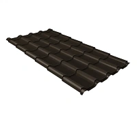 Металлочерепица Grand Line Kamea 0,5 мм Rooftop Matte RR 32 (т-коричневый)