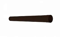 Труба водосточная AQUASYSTEM покрытие PURAL MATT, темно-коричневый RR 32 D 125/90 мм длина 1 м