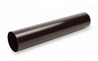 Galeco PVC 124 Труба водосточная 80мм ПВХ 4 п.м., RAL 8019 - темно-коричневый
