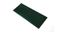 Панель кликфальц Mini Grand Line 0,5 мм Quarzit lite с пленкой на замках RAL 6005 (зеленый)