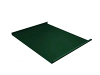 Панель двойной стоячий фальц Grand Line 0,5 мм Quarzit lite с пленкой на замках RAL 6005 (зеленый)