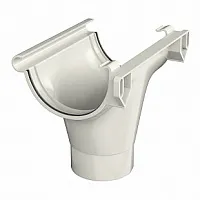 ТН ПВХ МАКСИ воронка желоба, Белый RAL 9010