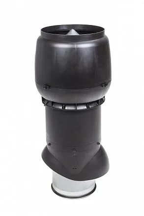 Vilpe Вентиляционный выход XL 250/ИЗОЛИР/700 +колпак Черный