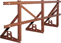 Ограждение кровли ROOFSYSTEMS PRESTIGE H-600 (овал) EURO RAL 8004