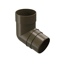 Docke PREMIUM Колено трубы 72°, Шоколад