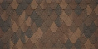 Гибкая черепица Tegola Business SARDEGNA Legno 424 (Коричневый)