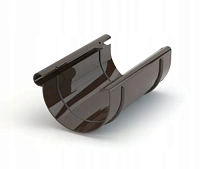 Муфта желоба 125 мм Gamrat, Коричневый