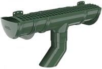 Пластиковый водосток Verat Технониколь 125/82 Зеленый RAL 6005