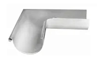 Угол желоба внешний Optima 90гр 125/90 мм RAL 9003 сигнальной-белый