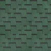 Гибкая черепица однослойная Shinglas ТехноНИКОЛЬ Фокстрот Эвкалипт