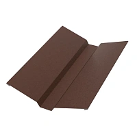 Aquasystem Ендова внешняя, 0,5 мм GreenCoat Pural BT RAL 8017 (коричневый)