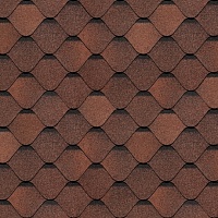 Гибкая черепица однослойная Docke Premium Ницца Кофе