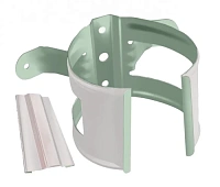 Кронштейн трубы на дерево Optima 150/100 мм Zn оцинковка