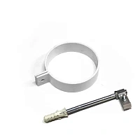 Gamrat Хомут трубы 90 мм, Белый