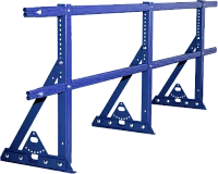 Ограждение кровли ROOFSYSTEMS ELITE для фальцевой кровли H-900 (овал) RAL 5005