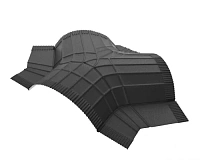 Aquasystem Y-тройник R90мм, мм RR 33 (черный)