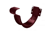 Крюк короткий 125/90 мм Optima RAL 3005 красное вино