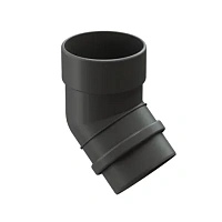 Docke LUX Колено 45°, Графит