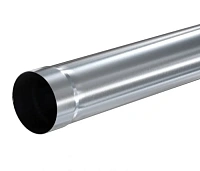 Труба водосточная AQUASYSTEM цинк-титан, D 125/90 мм длина 1 м