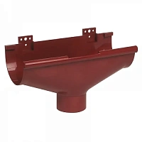 Nicoll (LG25) Воронка желоба компенсирующая 125 мм, Красный