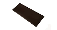 Панель кликфальц Mini Grand Line 0,5 мм GreenCoat Pural BT с пленкой на замках RR 32 (т-коричневый)