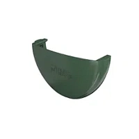 ТН ПВХ заглушка желоба, Зеленый RAL 6005