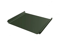 Панель кликфальц Pro Grand Line 0,5 мм GreenCoat Pural BT с пленкой на замках RR 11 (зеленый)
