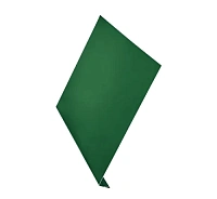 Ветровая планка металлическая 200 мм Pural BT 275 г/м2 RAL 6005