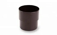 Galeco PVC 124 Муфта 80мм ПВХ, RAL 8019 - темно-коричневый