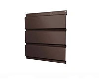 Софит металлический без перфорации Grand Line Drap 140 г/м2 RAL 8017