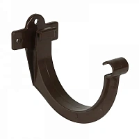 Nicoll (LG33) Кронштейн желоба пластиковый 180 мм, Коричневый