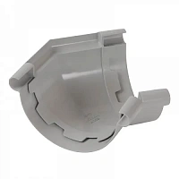 Nicoll (LG25) Угол желоба 135° внут. (клеевой) 125 мм, Серый