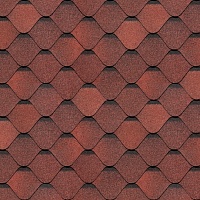 Гибкая черепица однослойная Docke Premium Ницца Клубника