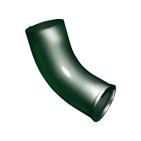 Отвод Grand Line 125/90 мм RAL 6005 - зеленый мох