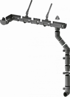 Пластиковый водосток Docke Premium 120/85 Графит RAL 7024