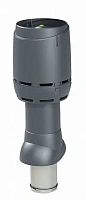 Vilpe Вентиляционный выход FLOW 125/ИЗОЛИР/500 +колпак Серый