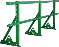 Ограждение кровли ROOFSYSTEMS ELITE для фальцевой кровли H-900 (овал) RAL 6005