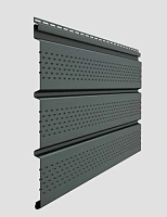 Софит Docke серия Standart T4 с полной перфорацией 3000 мм Графит