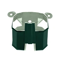 Крепление трубы на дер. стену Vortex 127/102 мм RAL 6005 - зеленый мох