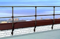 Парапетное ограждение для кровли Borge 600мм RR 32