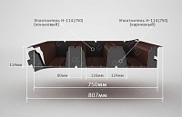 Уплотнитель РуфИзол Н-114 (0,75 м)