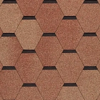 Гибкая черепица однослойная Tegola Nordland НОРДИК Терракота
