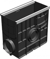 8284 Пескоуловитель Gidrolica Standart Plus ПУ-20.246.46 - пластиковый универсальный для лотков пластиковых DN150 и DN200 (усиленный)