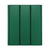 Софит металлический без перфорации Aquasystem GreenCoat Pural BT 275 г/м2 2,4 м RAL 6005