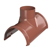 ТН ПВХ воронка желоба, Красный RAL 8004*