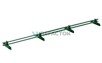 Снегозадержатель трубчатый Vegastok VegaLux 25x45 (овал) 3 м универсальный RR 11